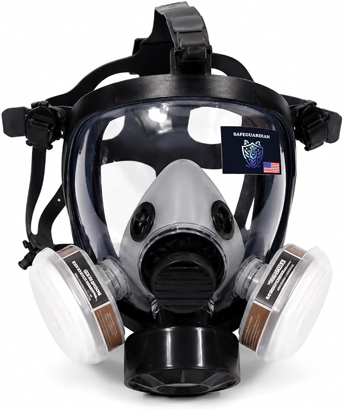 FM-10 Full Face Mask Respirator