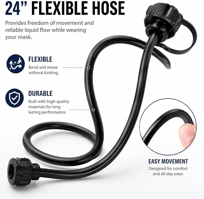 36oz Hydration Bottle for Gas Mask