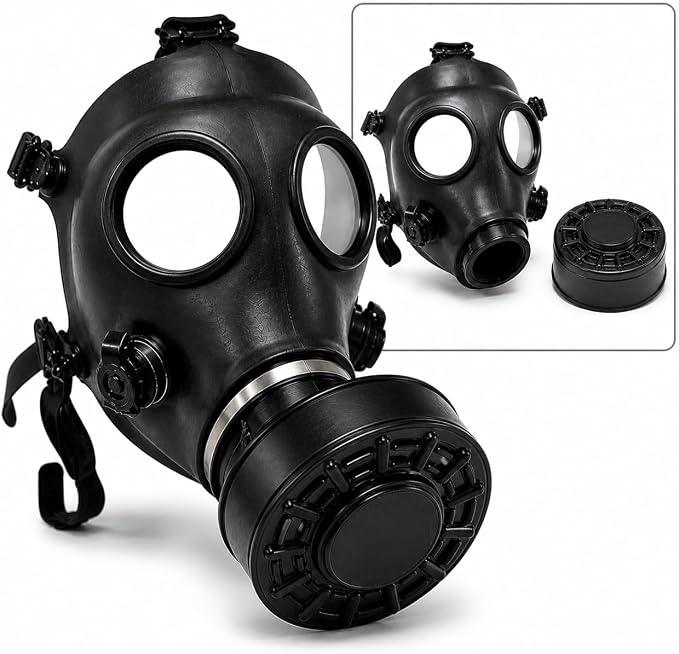 Full Face Mask with Included 40mm Premium Filter