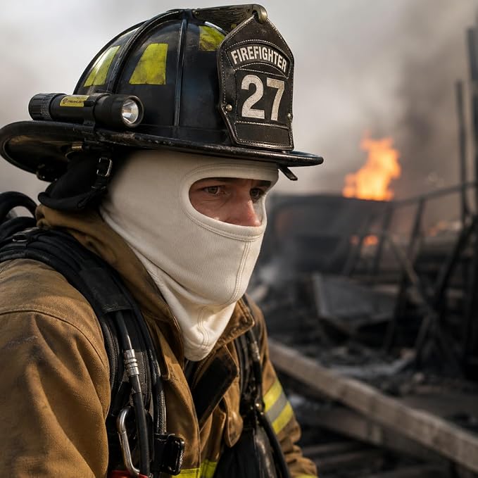 Firefighter-Style Protective Hood Balaclava