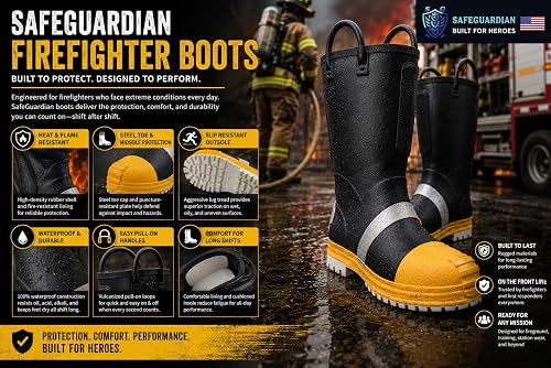 Firefighter Turnout Boots