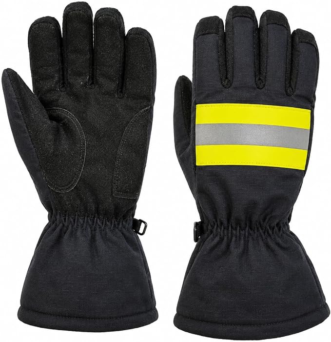 Fire-Resistant Firefighter Gloves