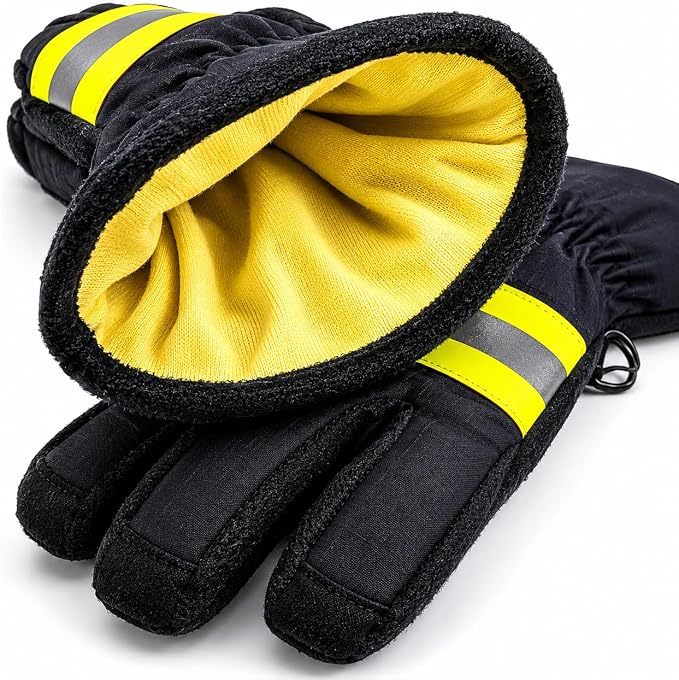 Fire-Resistant Firefighter Gloves