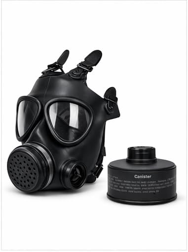 Gas Mask CBRN Full Face Respirator with 40mm filter