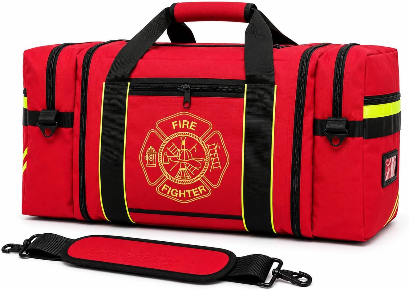 Firefighter Turnout Gear Bag (Red)