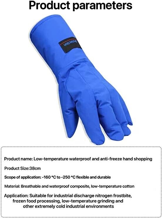 Cryogenic Low-Temperature Gloves