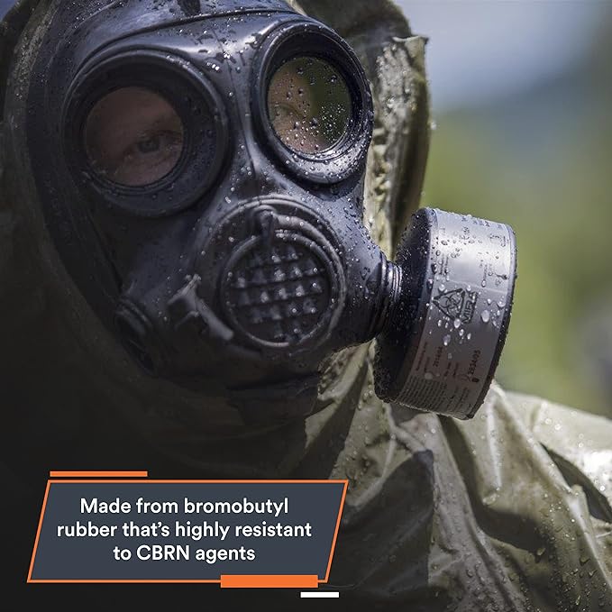 DYOB Gas Mask FM-12 CBRN with 2 NBC Filters