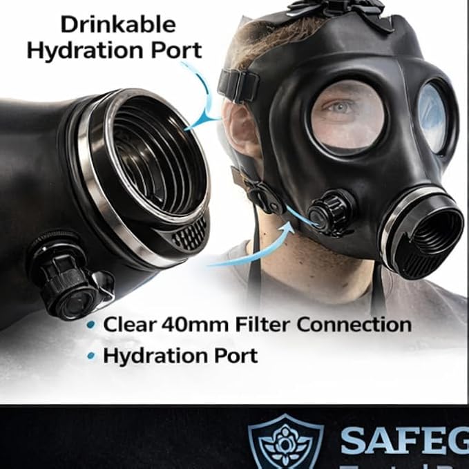 Full Face Mask with 40mm Threaded Connection