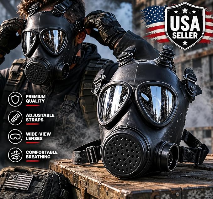 Gas Mask CBRN Full Face Respirator