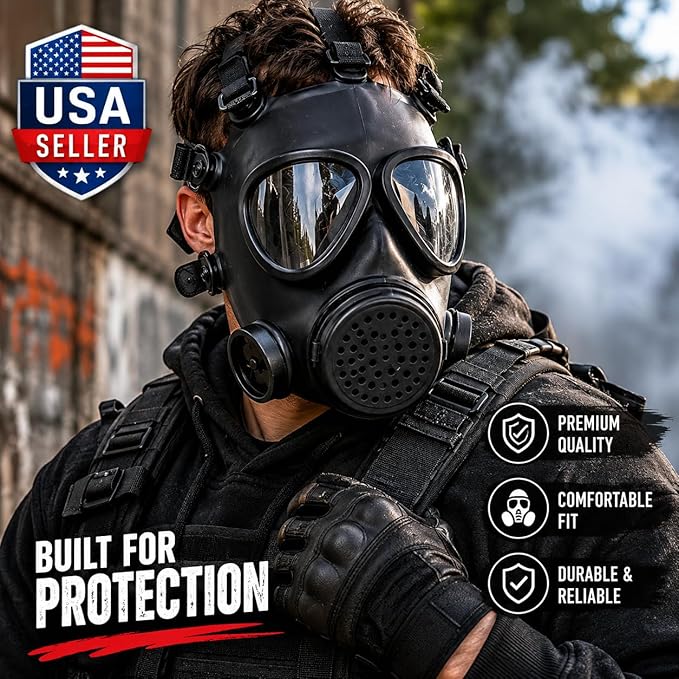 Gas Mask CBRN Full Face Respirator