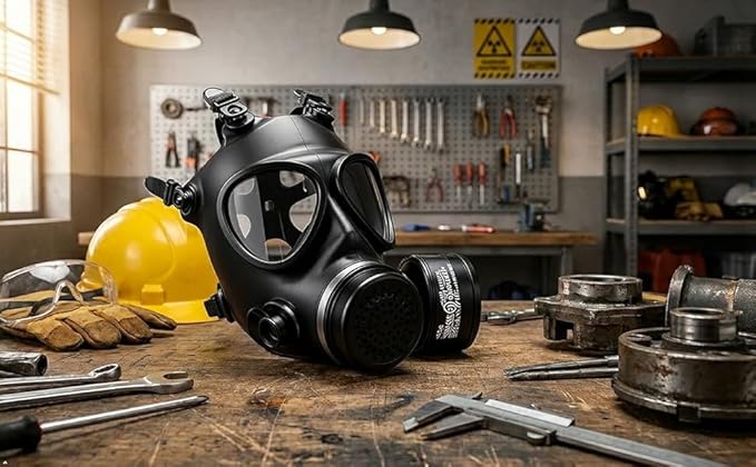 Gas Mask CBRN Full Face Respirator